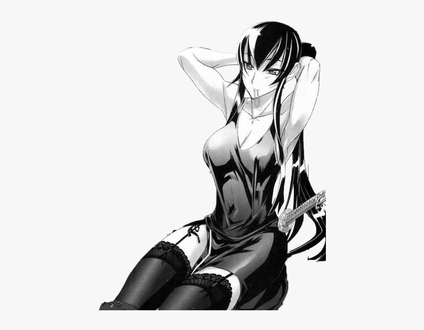 Manga Myedit Manga Cap Png Transparent Highschool Of - Saeko Highschool Of The Dead Manga, Png Download, Free Download