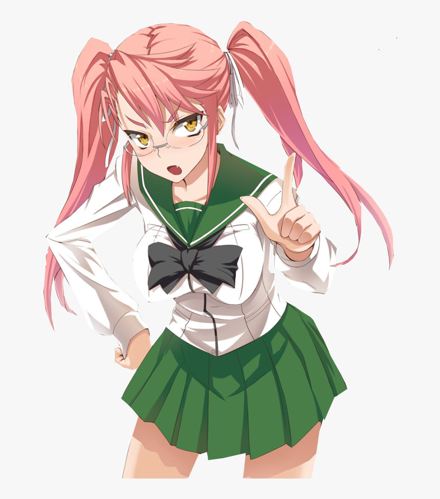 Highschool Of The Dead School Uniform, HD Png Download, Free Download