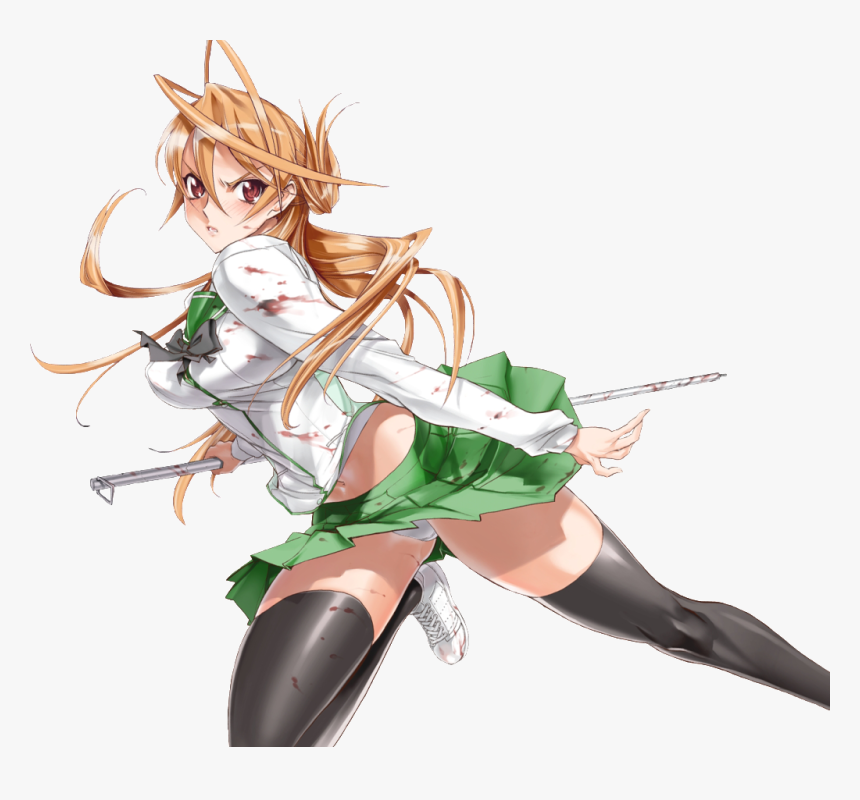 Highschool Of The Dead Rei Miyamoto Png, Transparent Png, Free Download