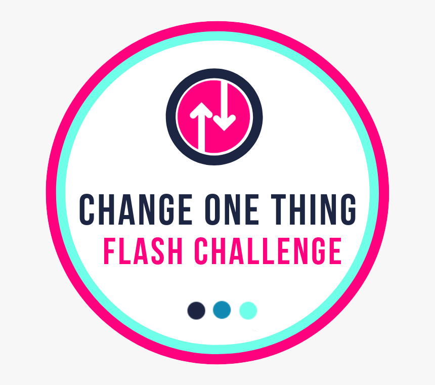 Change One Thing Logo - Circle, HD Png Download, Free Download