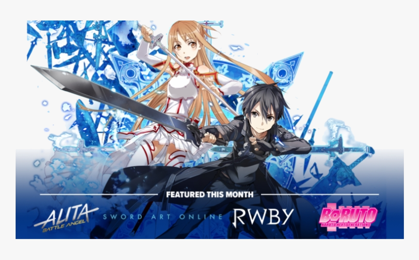 Sword Art Online Anime Loot Vol Transparent Png - Sword Art Online Movie, Png Download, Free Download