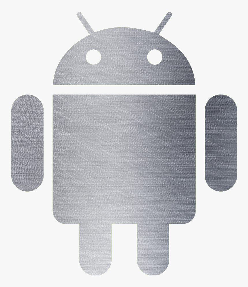 Transparent Android Robot Png - 2d Image Black And White, Png Download, Free Download