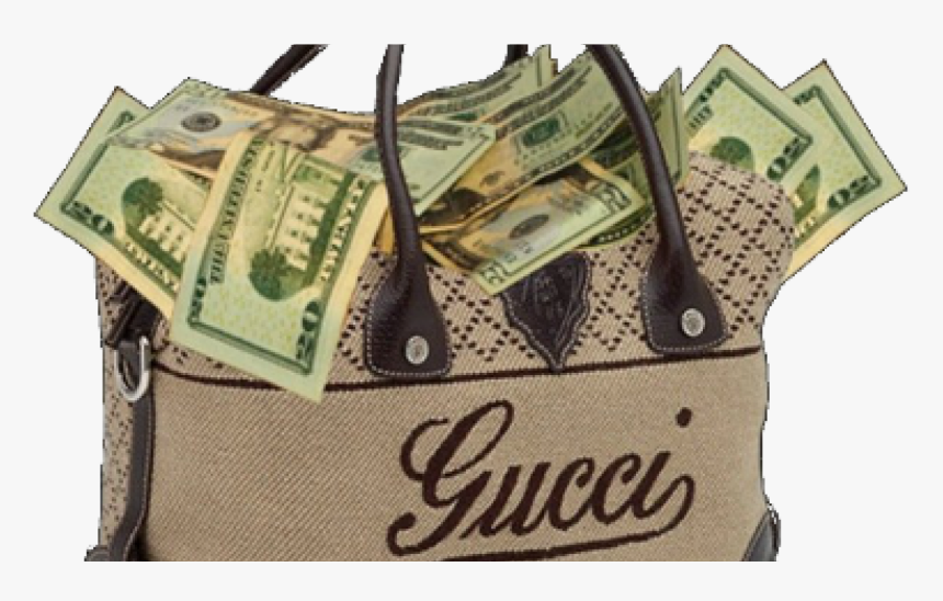Gucci Bag With Money Png, Transparent 