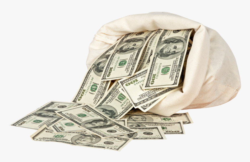 Bags Of Money Png, Transparent Png, Free Download