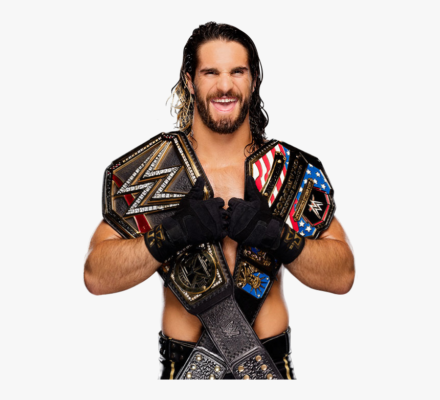 Transparent Wwe Seth Rollins Png - Wwe Seth Rollins Tag Team Champion, Png Download, Free Download