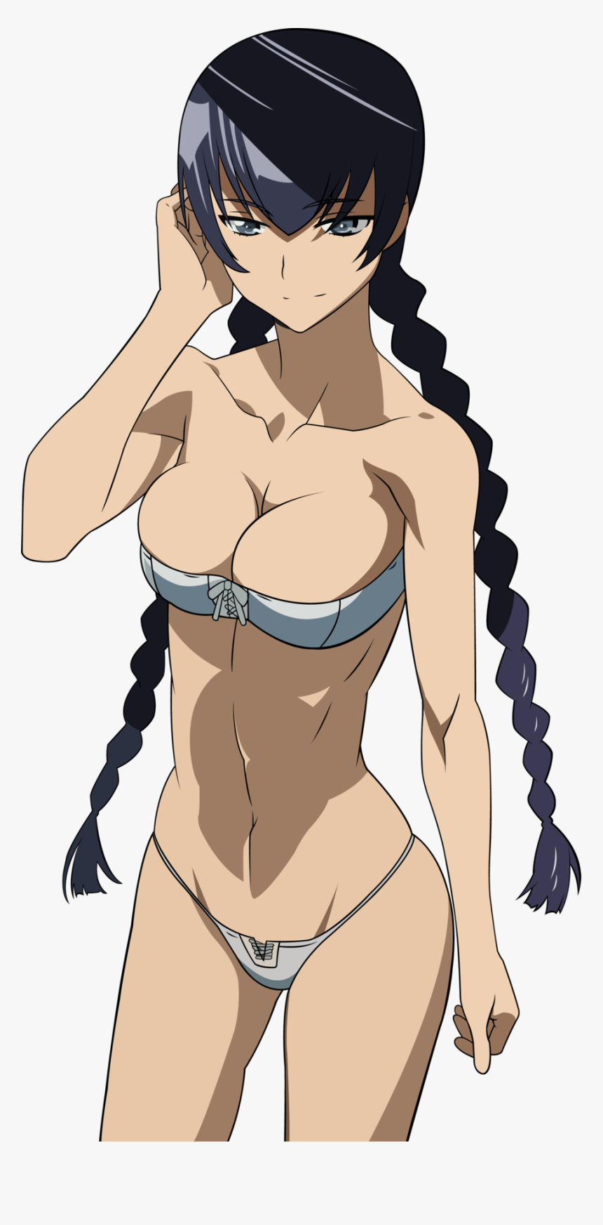 Fiction Wrestling Multiverse Wiki - Highschool Of The Dead Saya Render, HD  Png Download - kindpng