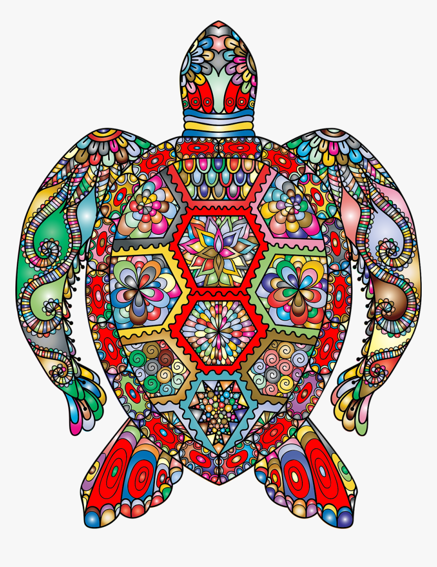 Moioa - Mandala Turtle, HD Png Download, Free Download