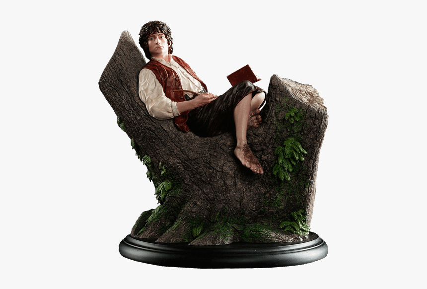 Frodo Baggins Statue Weta Lord Of The Rings Speelgoed - Statues Lord Of The Rings Frodo, HD Png Download, Free Download
