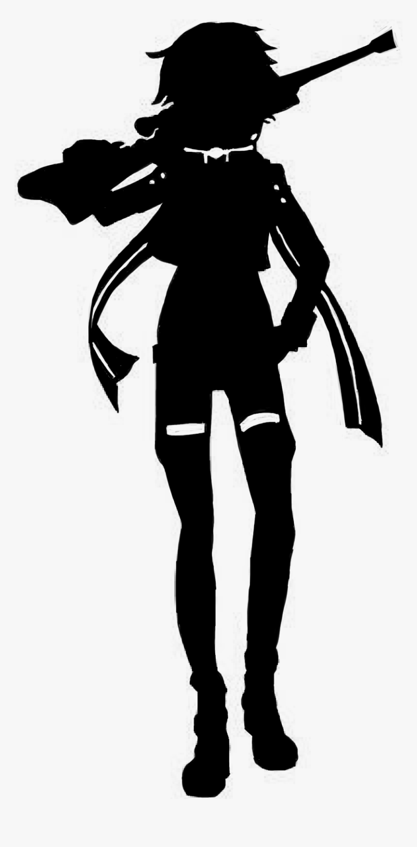 Sao Sinon Black And White, HD Png Download, Free Download