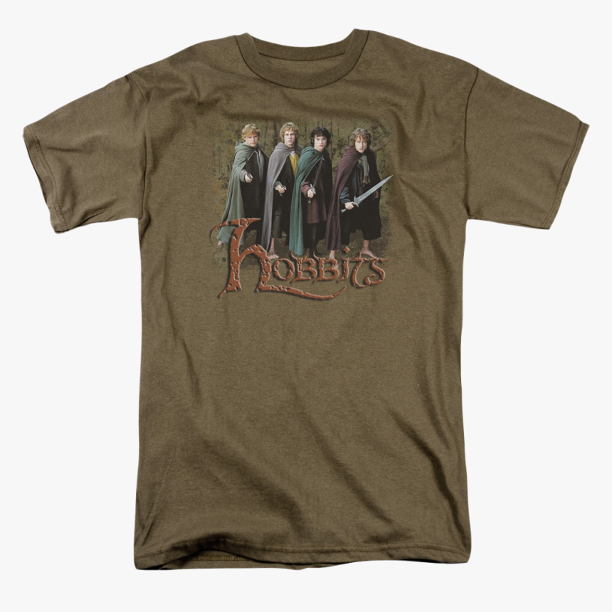 Hobbits Lord Of The Rings T-shirt - Youth: Lord Of The Rings - Hobbits, HD Png Download, Free Download