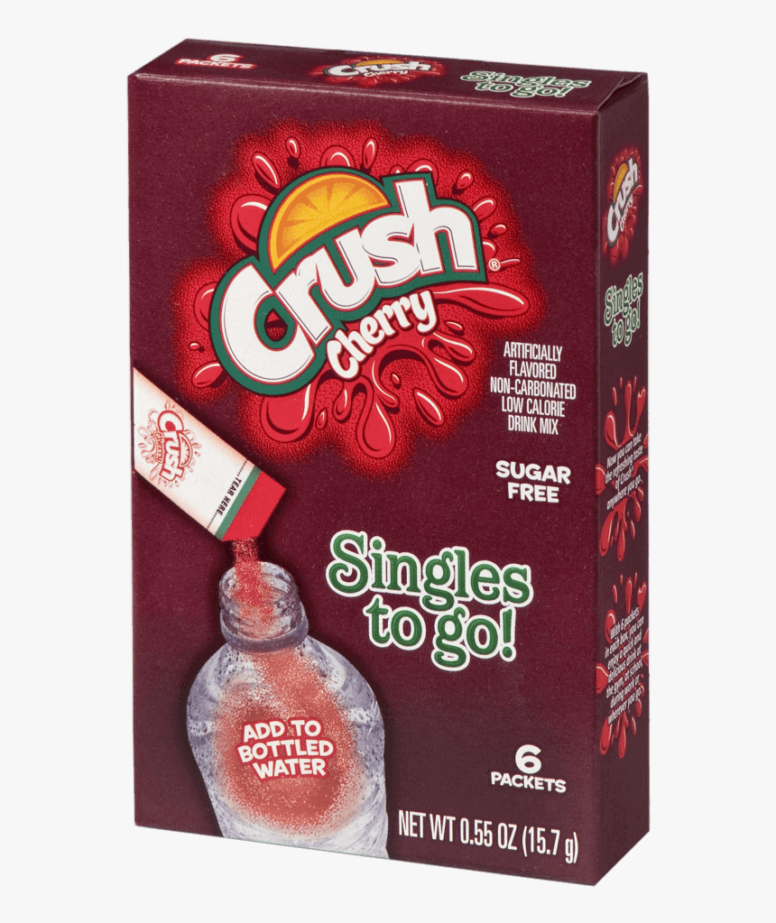 Crush Cherry Singles To Go - Crush Singles To Go Cherry, HD Png Download, Free Download