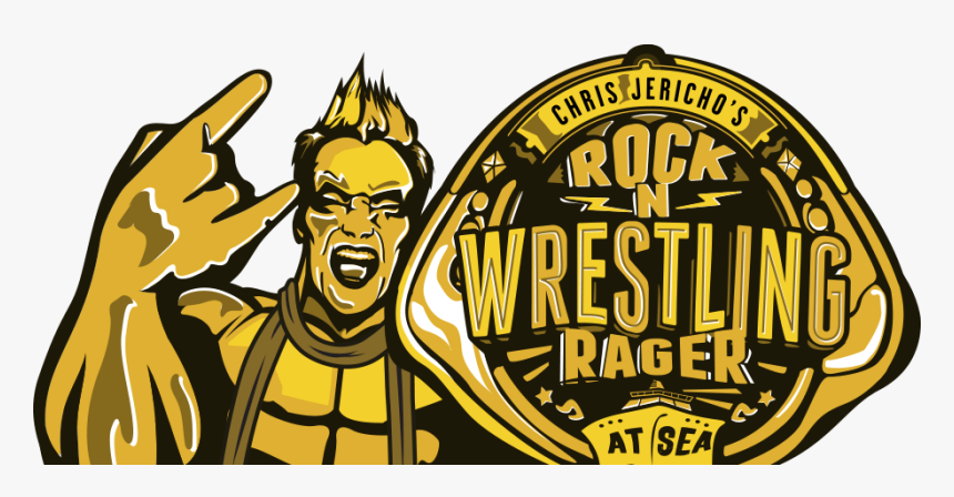 Jericho-cruise - Chris Jericho Rock N Wrestling, HD Png Download, Free Download