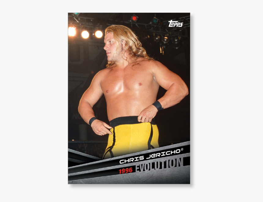 2018 Topps Wwe Chris Jericho Evolution Poster - Professional Boxing, HD Png Download, Free Download