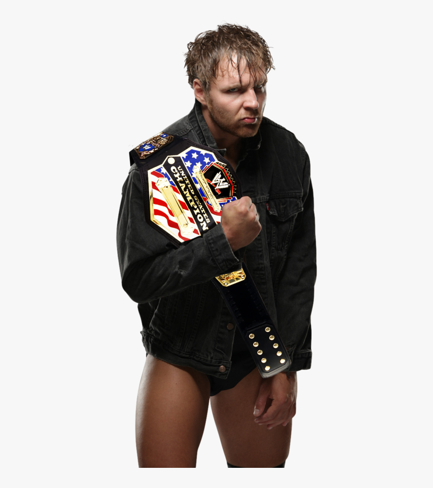 United States Champion Dean Ambrose - Wwe United States Championship Belt, HD Png Download, Free Download