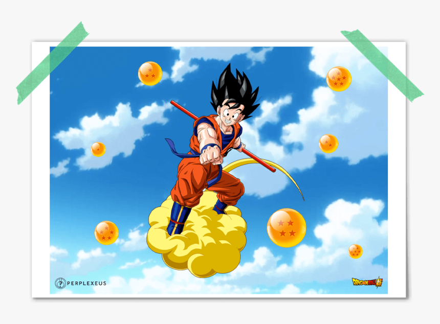 Dragon Ball Z Balls Art Clipart , Png Download - Dragon Ball Z Clouds, Transparent Png, Free Download