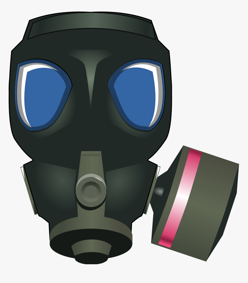 Clip Art Of Gas Mask, HD Png Download, Free Download