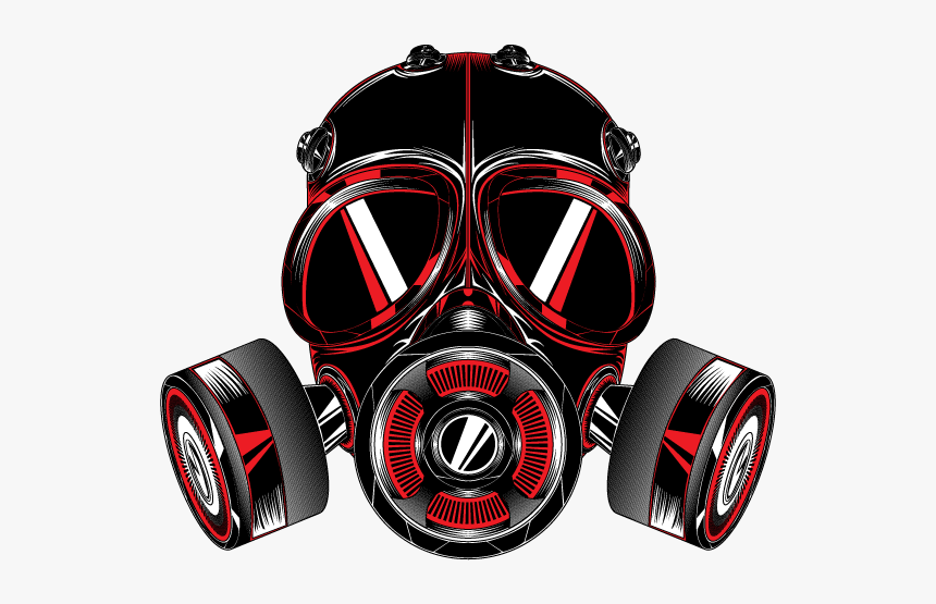 Gas Mask T-shirt Gas Detector - Gas Mask Logo Png, Transparent Png, Free Download