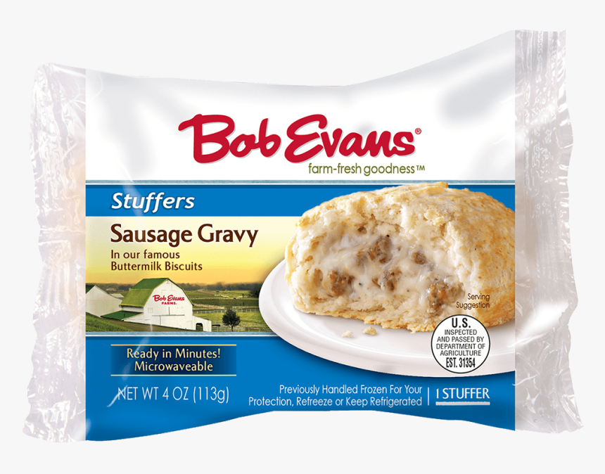 Bob Evans Single Serve Sausage Gravy Stuffers - Bob Evans Mac And Cheese, HD Png Download, Free Download