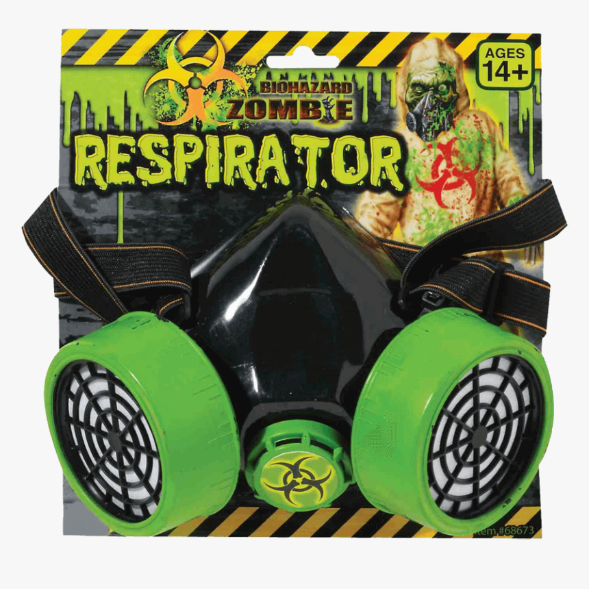 Biohazard Zombie Respirator Mask - Toy Gas Mask Costume, HD Png Download, Free Download