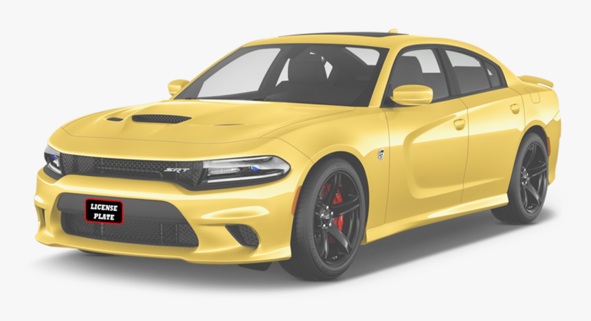 Transparent Dodge Charger Png - 2019 Yellow Dodge Charger, Png Download, Free Download