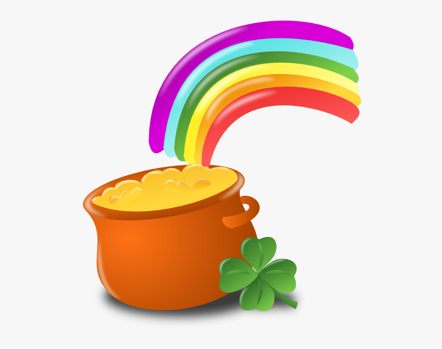 St Patrick"s Day Pot Of Gold - Transparent Background St Patricks Day Clipart, HD Png Download, Free Download