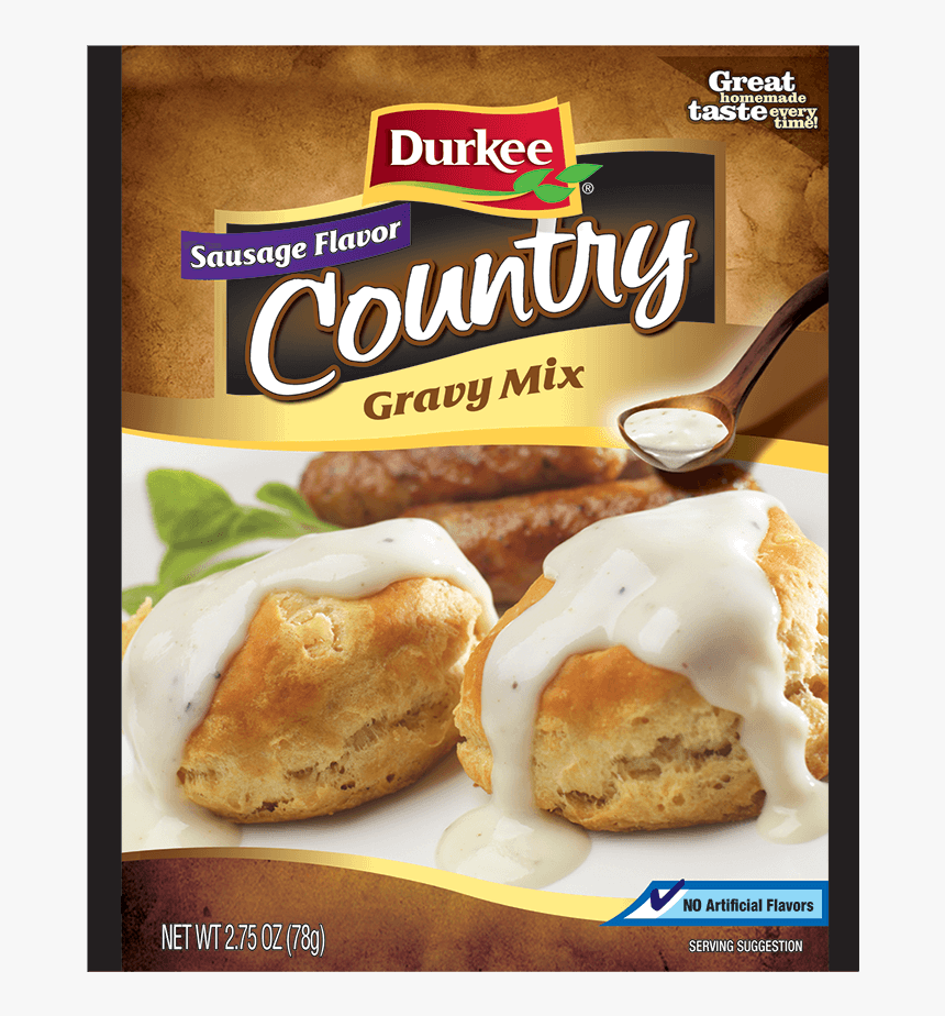 Image Of Country Gravy With Sausage - Durkee, HD Png Download, Free Download