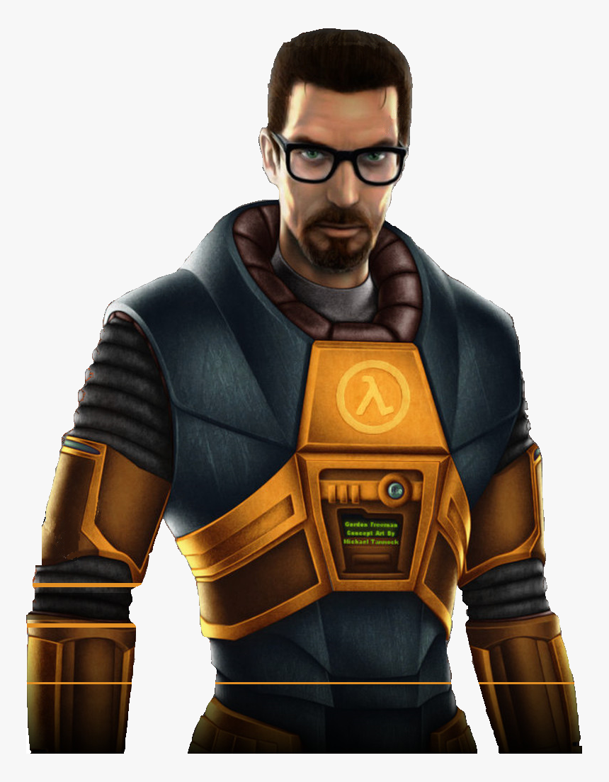 Half-life Png - Gordon Freeman, Transparent Png, Free Download