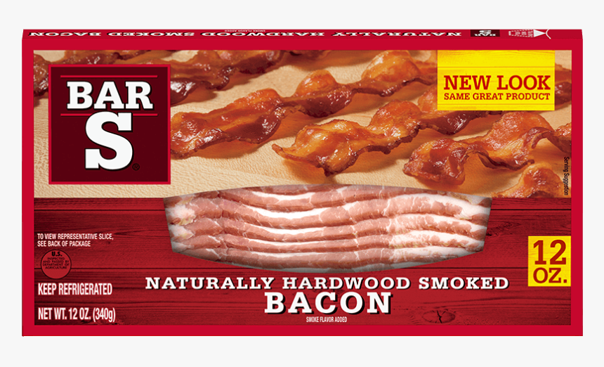 Naturally Hardwood Smoked - Bars Bacon 12 Oz, HD Png Download, Free Download