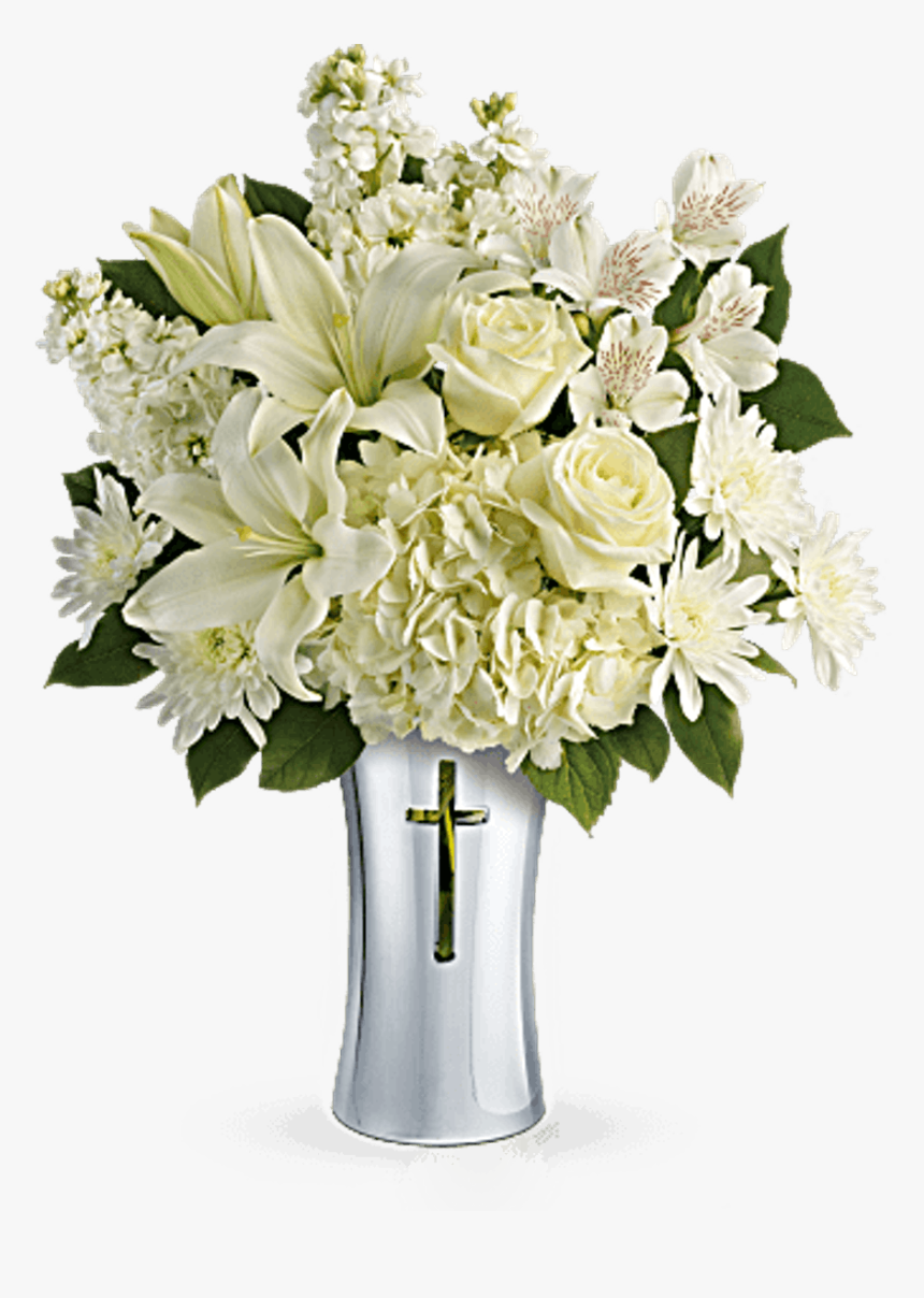 Clip Art Funeral Flowers Images - Funeral Flowers In A Vase, HD Png Download, Free Download