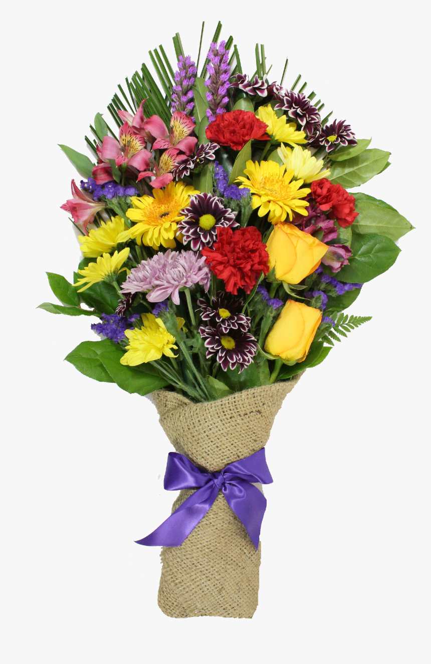 Floral Bouquet Png - Bunch Of Flowers Hd, Transparent Png, Free Download