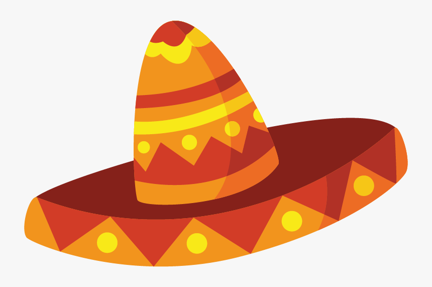 Download Taco Border Transparent Background Clipart - Transparent Background Sombrero Png, Png Download, Free Download