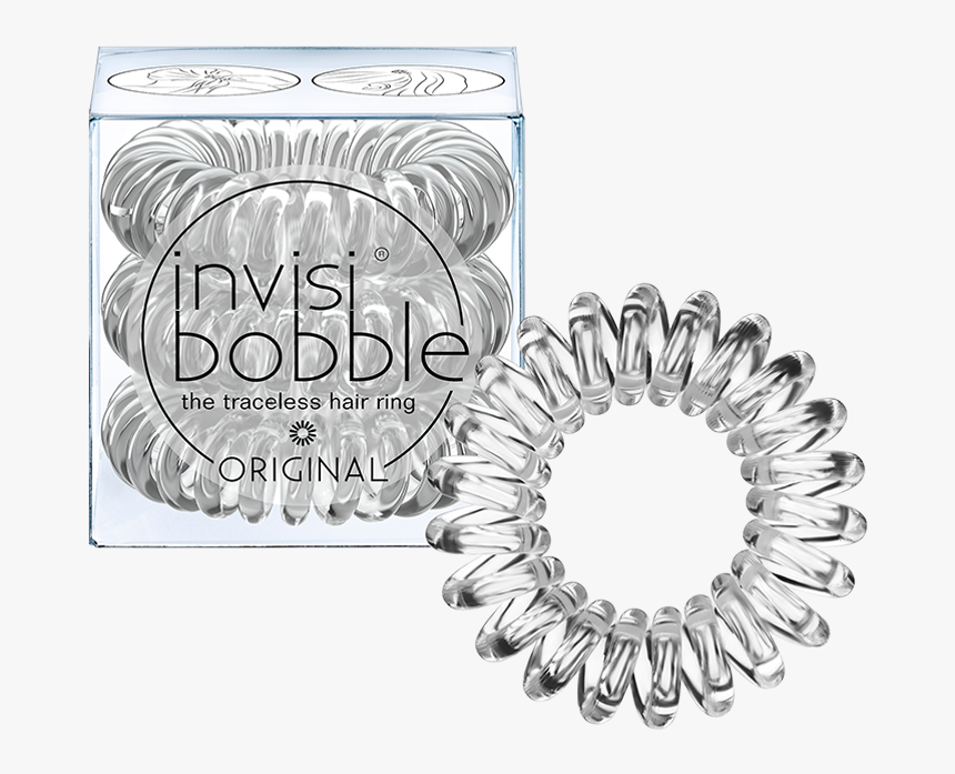 Invisibobble Original Hair Tie Crystal Clear Set Of - Invisibobble Original Crystal Clear, HD Png Download, Free Download