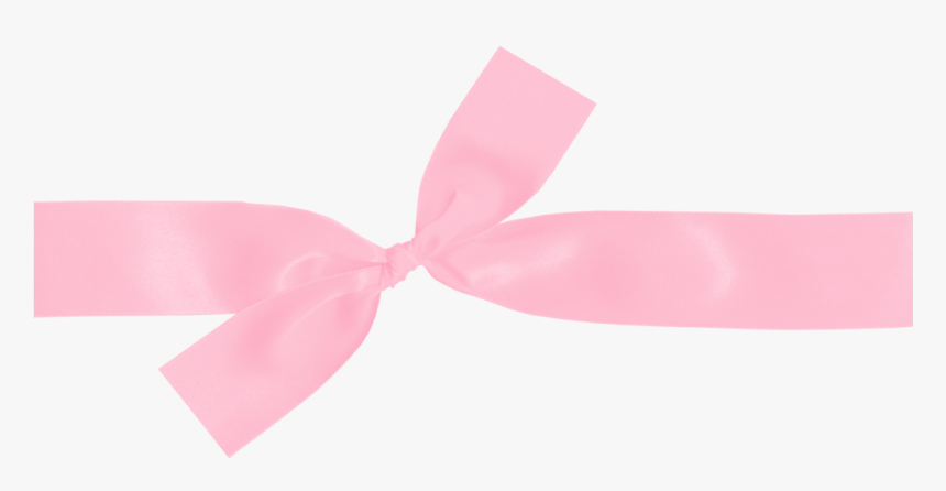 Pink Ribbon Bow Photo Bcc Rb5pinkwithbowsatin - Construction Paper, HD Png Download, Free Download
