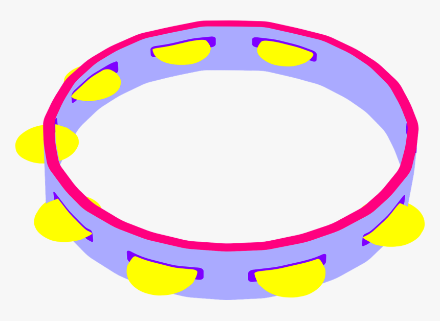 Tambourine Clip Art, HD Png Download, Free Download