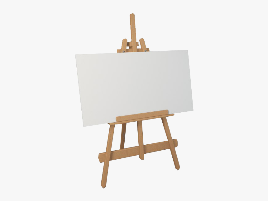 Clip Art Canvas And Easel - Transparent Background Canvas Png, Png ...