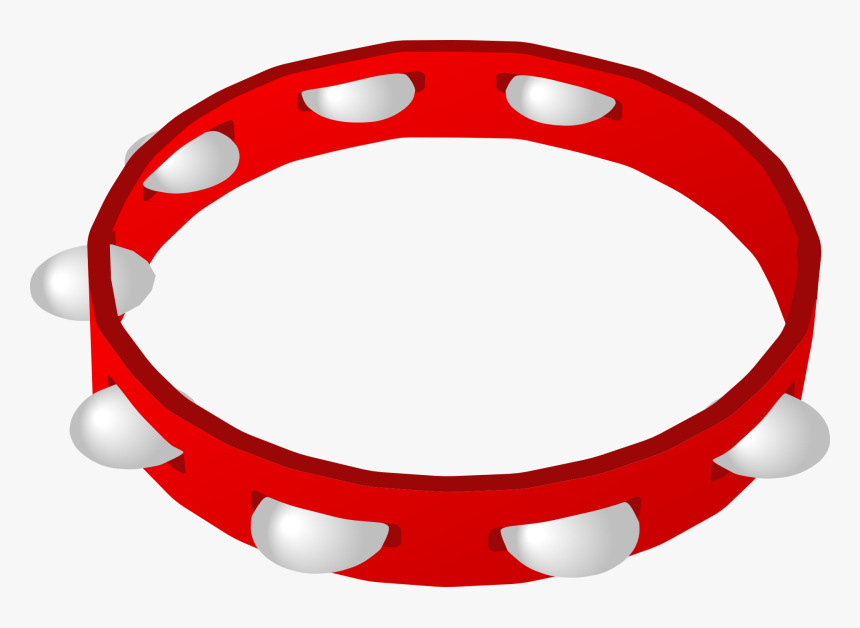 Tambourine, Percussion, Jangle, Musical, Instrument - Clipart Picture Of Tambourine, HD Png Download, Free Download