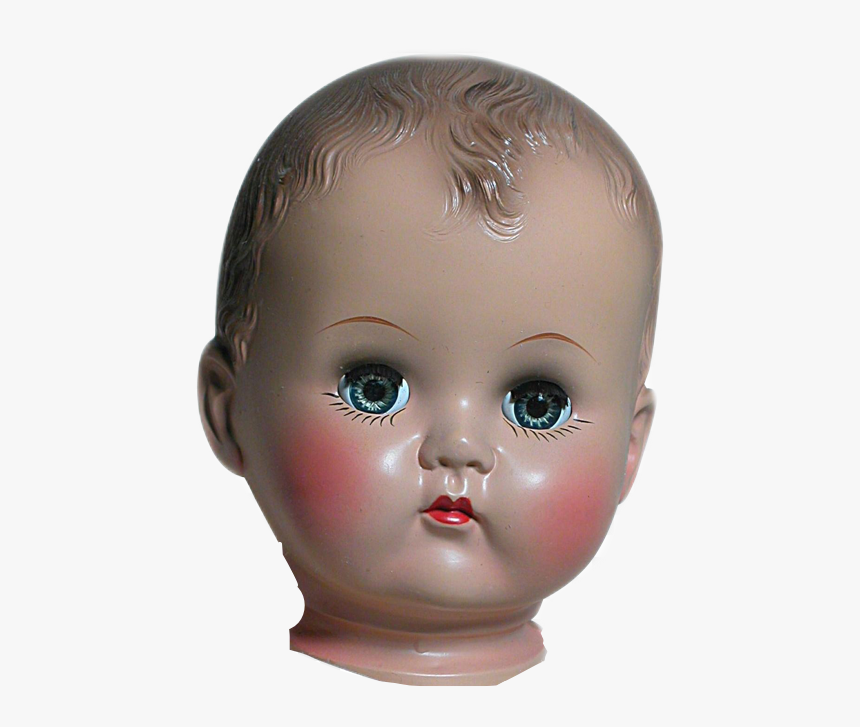 #doll #head #creepy #freetoedit - Baby Doll Head Transparent, HD Png Download, Free Download