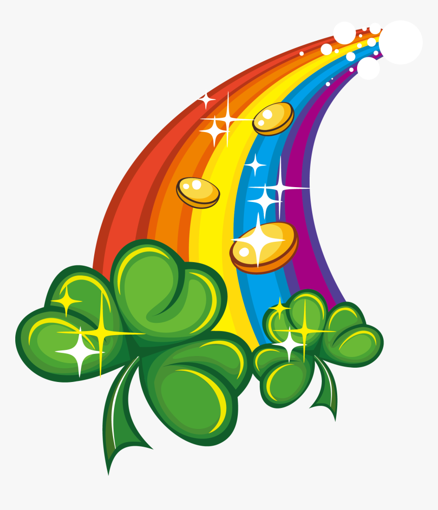 Transparent St Patricks Day Border Png - Rainbow St Patrick's Day Clip Art, Png Download, Free Download