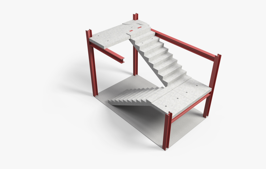 Precast Concrete Landing Details, HD Png Download, Free Download