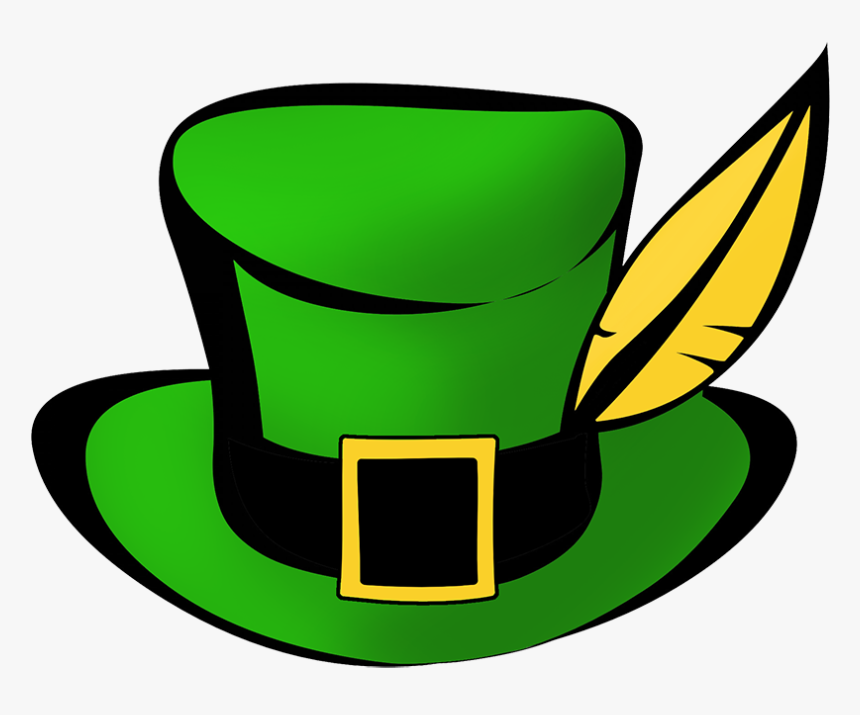 Leprechaun Hat For St - Sombrero De Duende Png, Transparent Png, Free Download