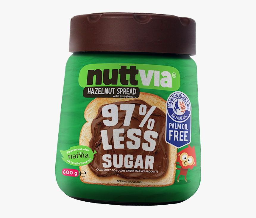 Nuttvia Hazelnut Spread - Nutiva Hazelnut Spread, HD Png Download, Free Download