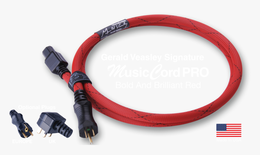 Buy Gerald Veasley Signature Musiccord-pro Power Cord - Usb Cable, HD Png Download, Free Download
