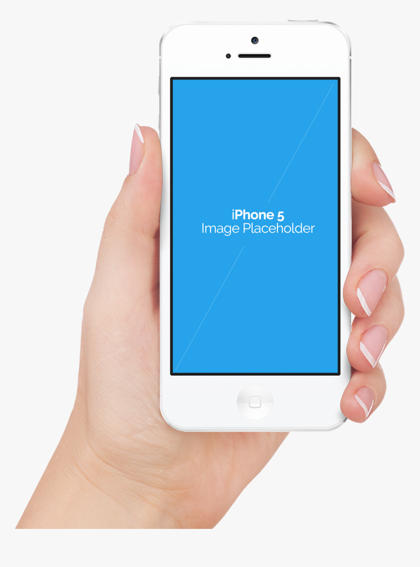 Smartphone In Hand Png Image - Smartphone On Hand Png, Transparent Png, Free Download