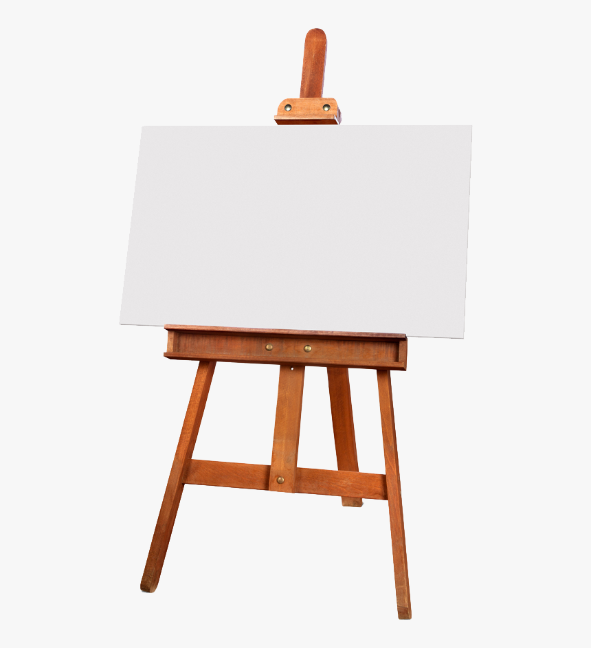 #easel #art #paint - Canvas On Easel With Transparent Background, HD Png Download, Free Download