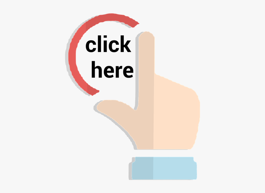 Click, Registration, Icon, Clipart, Vector, Designs - Transparent Click Here Icon, HD Png Download, Free Download