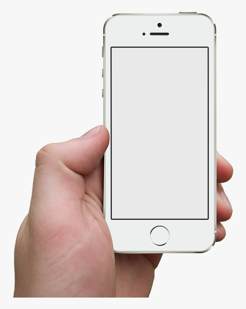 Iphone 6 In Hand Png - Iphone In Hand Transparent Background, Png Download, Free Download