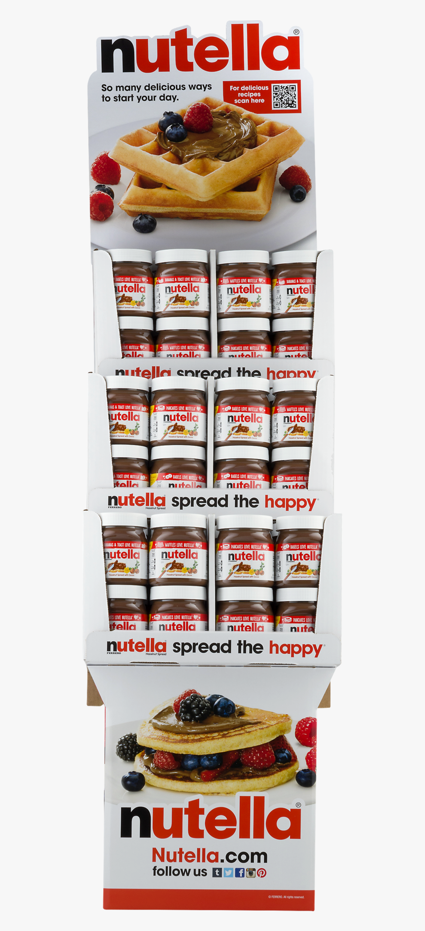 Nutella Jar Png, Transparent Png, Free Download