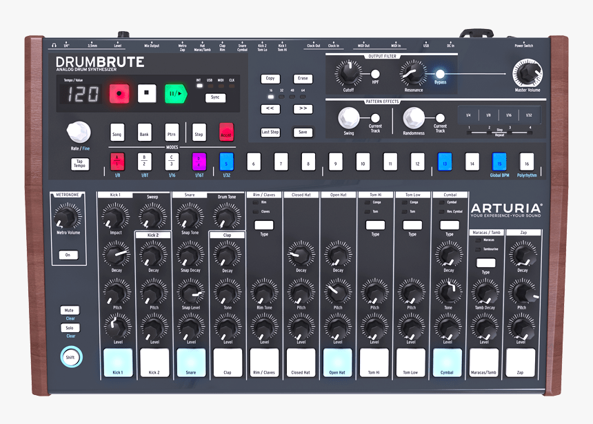 Create - Arturia Drumbrute, HD Png Download, Free Download