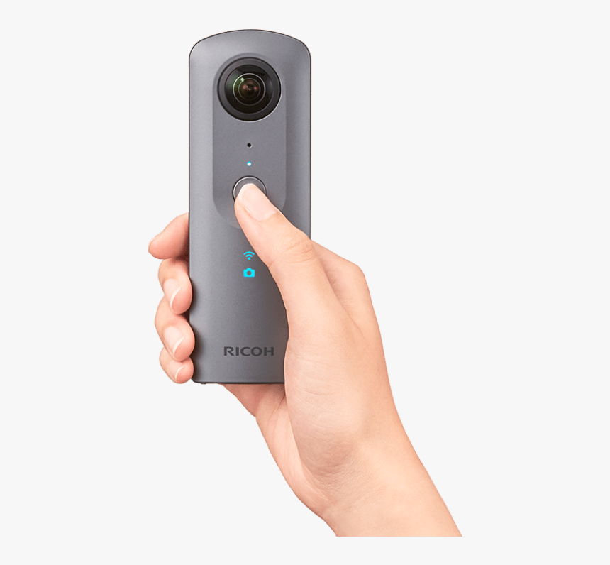 Ricoh Theta In Hand Clip Arts - Ricoh Theta V Png, Transparent Png, Free Download