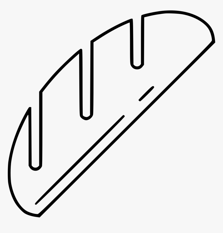 White Bread - Line Art, HD Png Download, Free Download